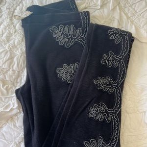 Free People X leggings, black, size M